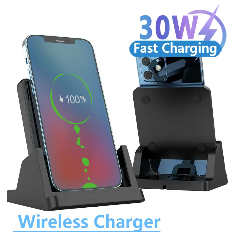 30W Wireless Charger Pad Stand - огляд і ціна Micro Usb Cable
