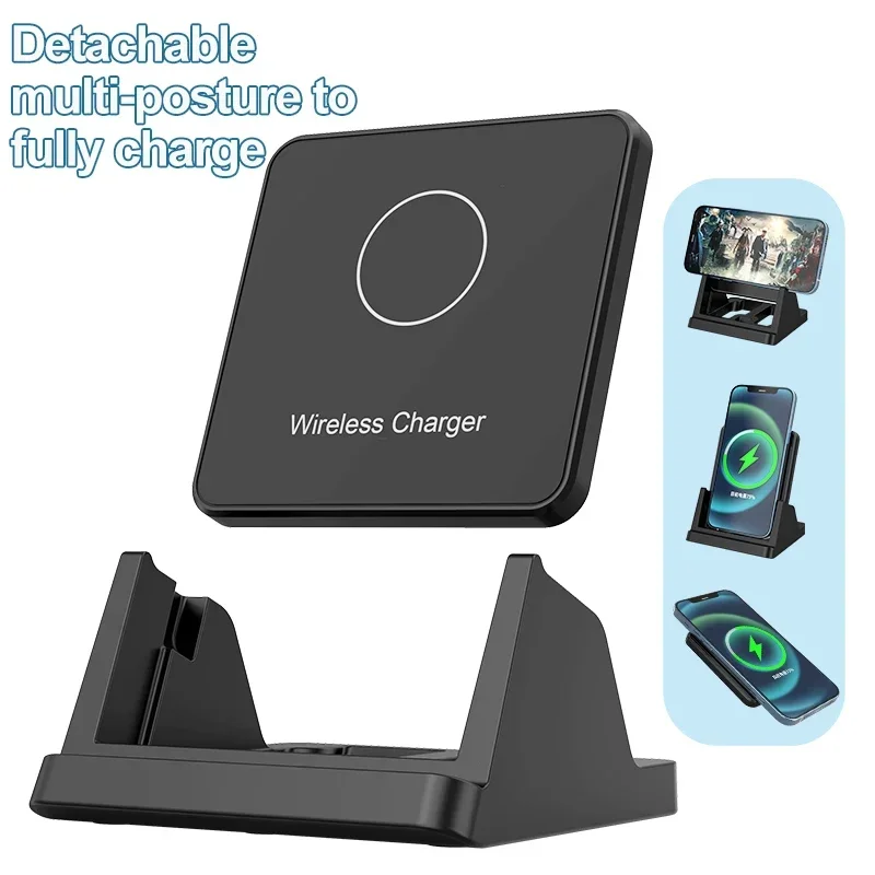 30W Wireless Charger Pad Stand - огляд і ціна Micro Usb Cable