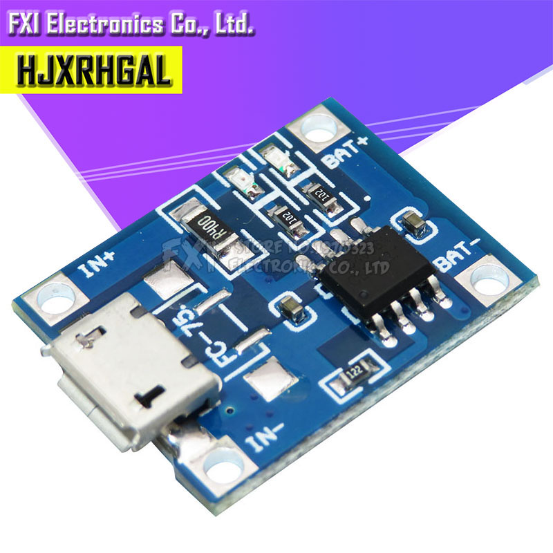 5PCS Micro USB 5V 1A 18650 TP4 - огляд і ціна Tp4056 Module
