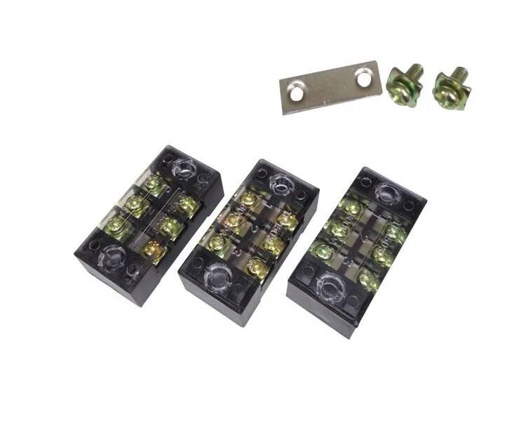 10pcs Dual Row Copper TB-1503  - огляд і ціна Screw Terminal Block