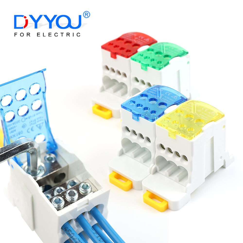 1 in 6 out Rail Type Quick Wir - огляд і ціна Screw Terminal Block