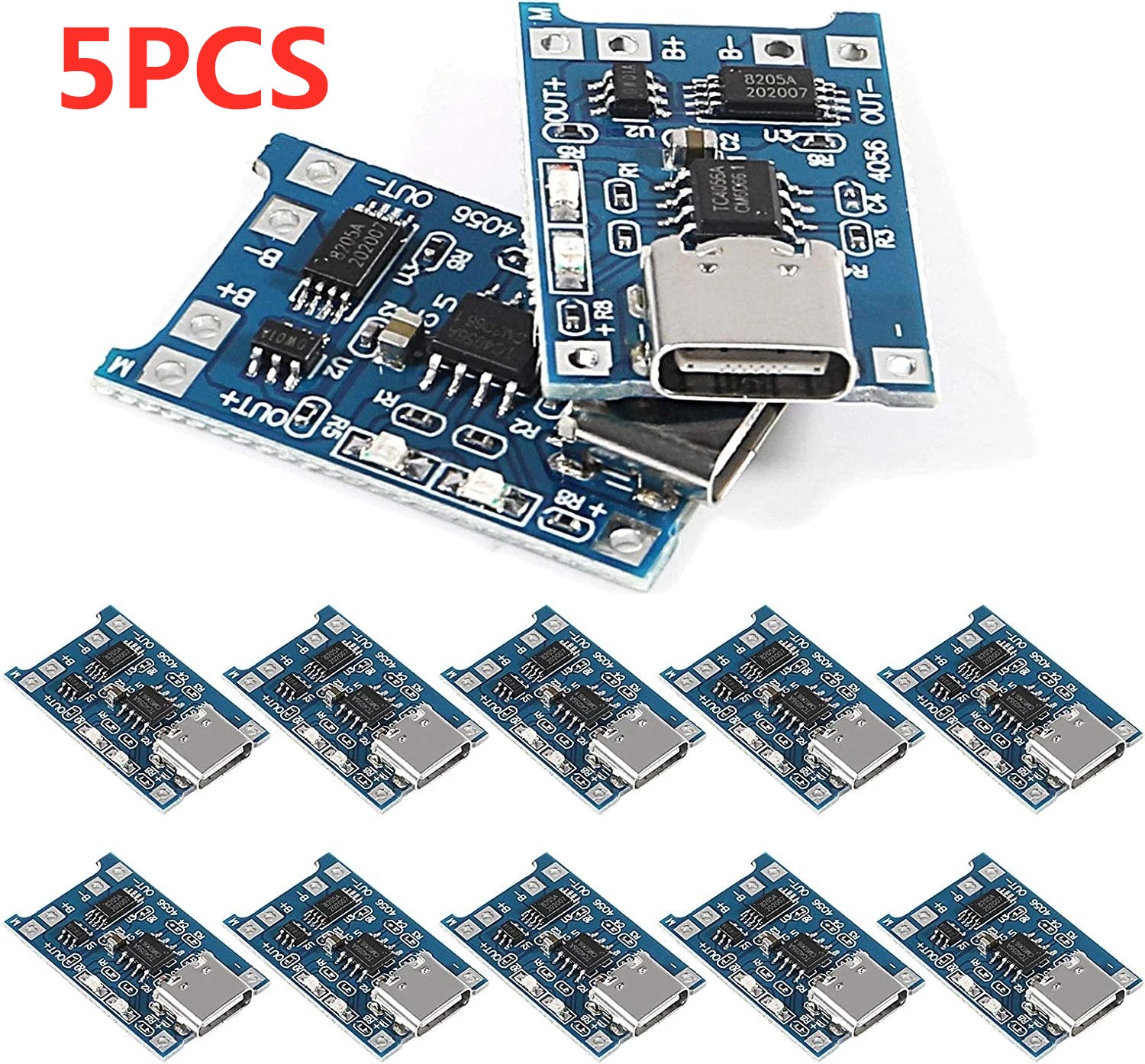 2/5PC Type-C Micro Mini 5V1A 1 - огляд і ціна Tp4056 Module
