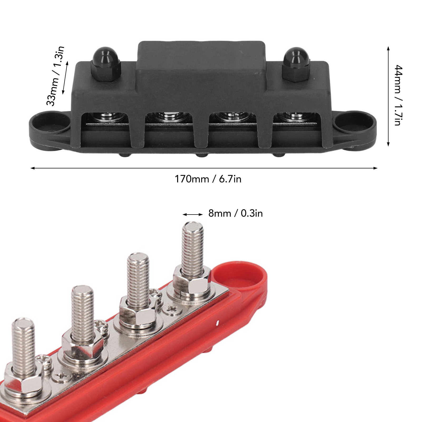 Power Distribution Block M8 Sc - огляд і ціна Screw Terminal Block
