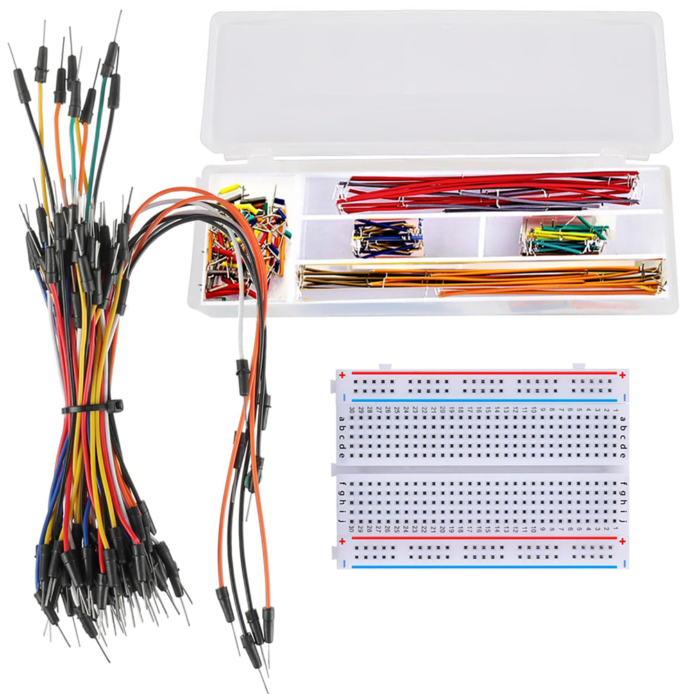 Breadboard Jumper Wire Kit wit - огляд і ціна Breadboard 400 Point