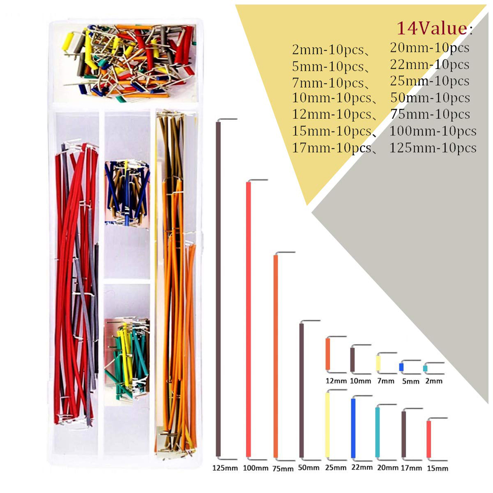 Breadboard Jumper Wire Kit wit - огляд і ціна Breadboard 400 Point