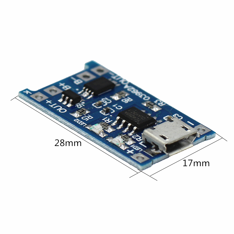 5PCS Micro USB 5V 1A 18650 TP4 - огляд і ціна Tp4056 Module