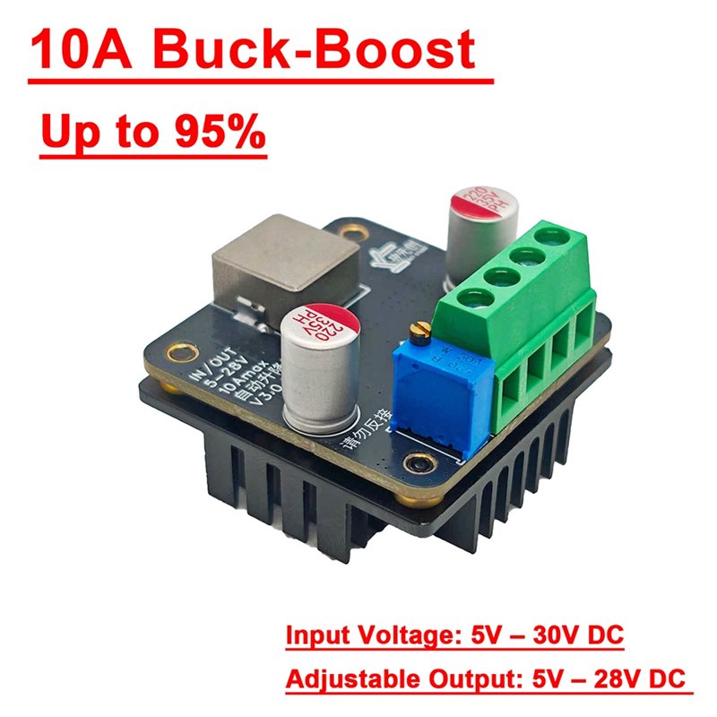 [B24B!】 10A DC-DC 5V-28V Buck- - огляд і ціна Boost Converter