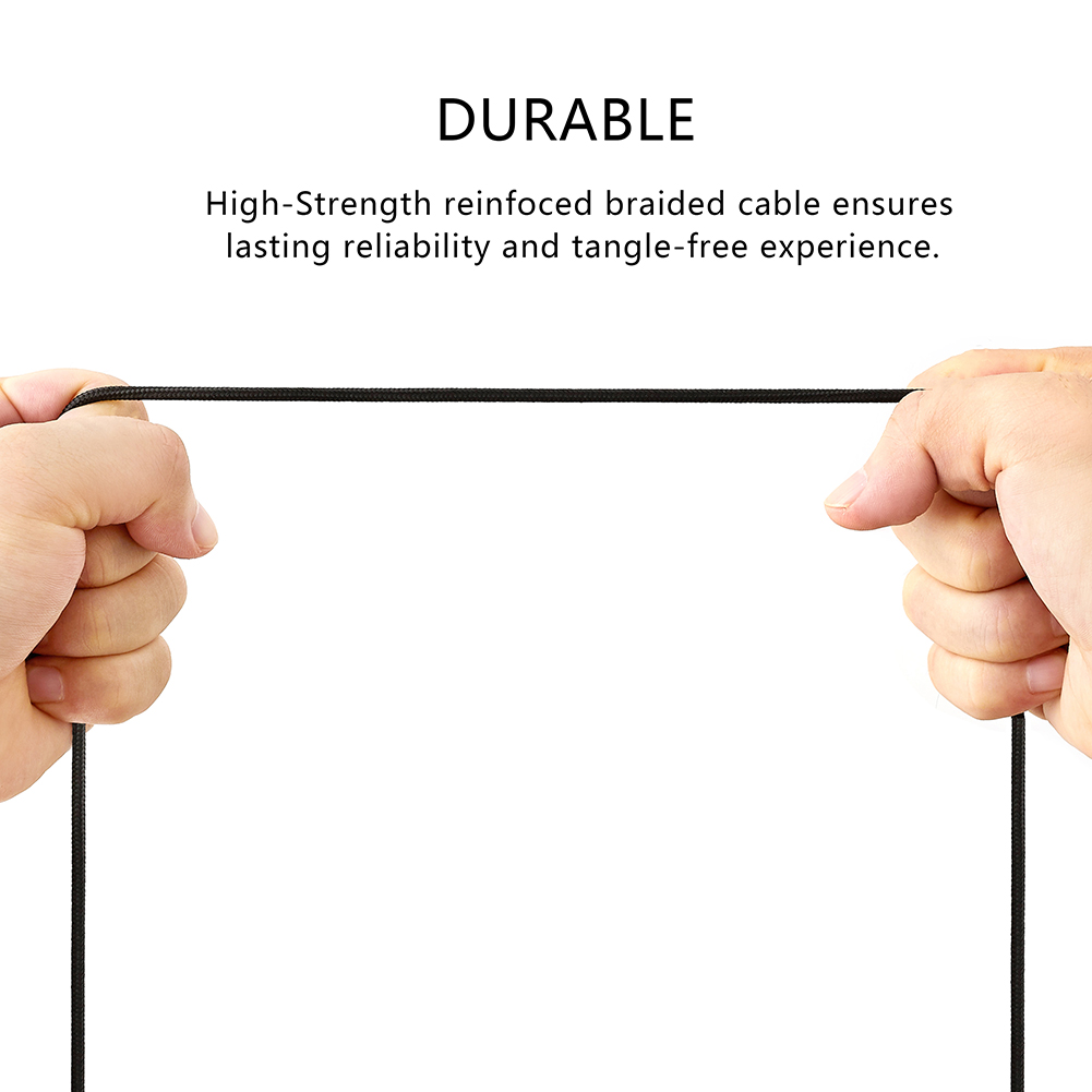 Micro USB 3.5mm AUX Braided Co - огляд і ціна Micro Usb Cable