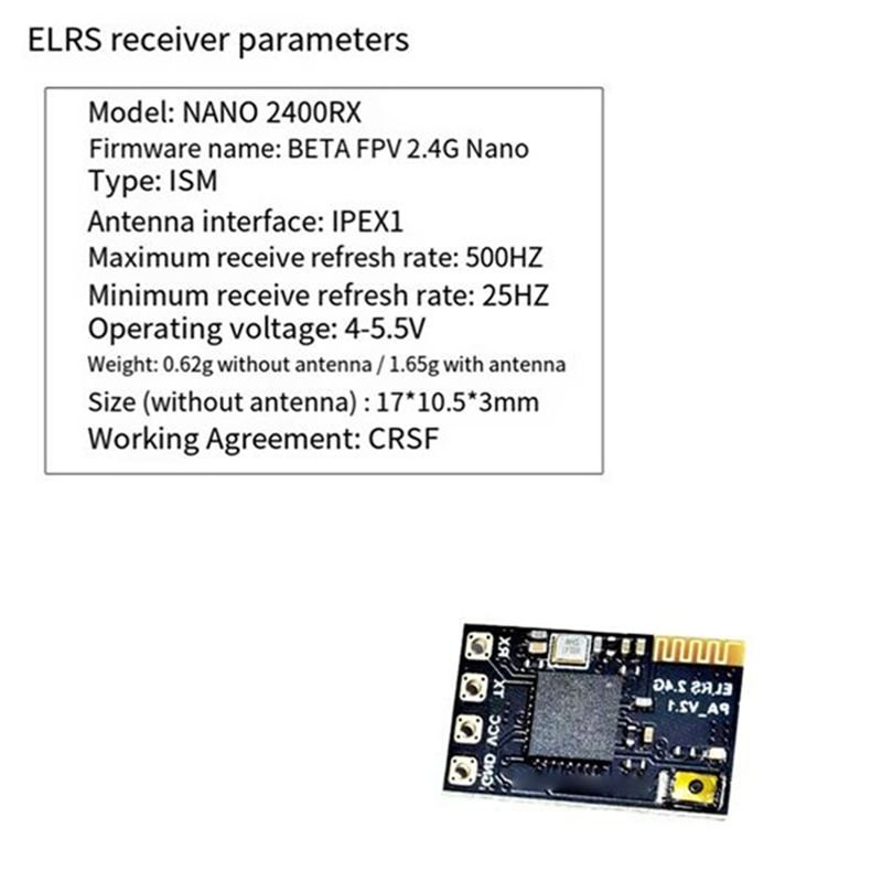 CYGJ-10PCS ELRS 2.4Ghz Receive - огляд і ціна Antenna 2.4Ghz