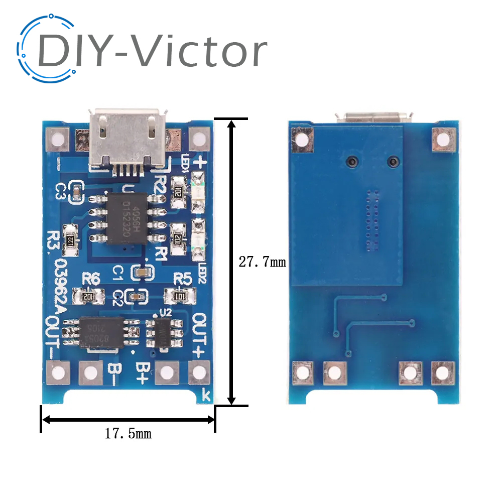 10Pcs TP4056 TC4056 5V Type-C  - огляд і ціна Tp4056 Module