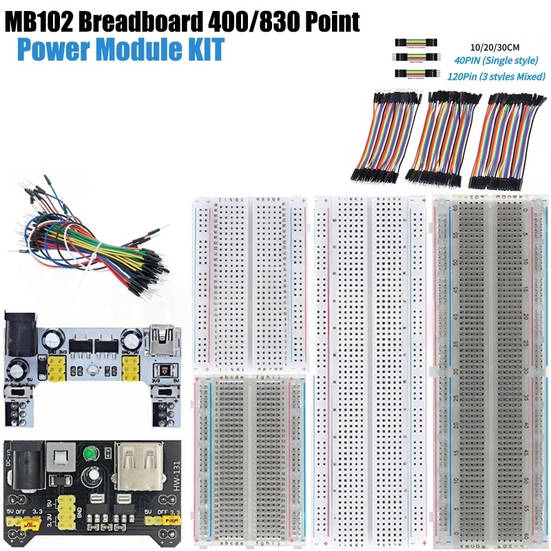MB-102 MB102 Breadboard 400 83 - огляд і ціна Breadboard 400 Point