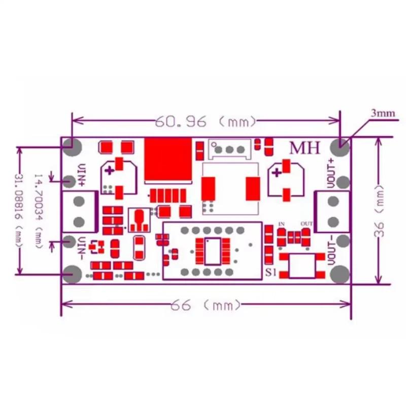LM2596S 2.5-40V 3A  Converter  - огляд і ціна Dc Dc Converter