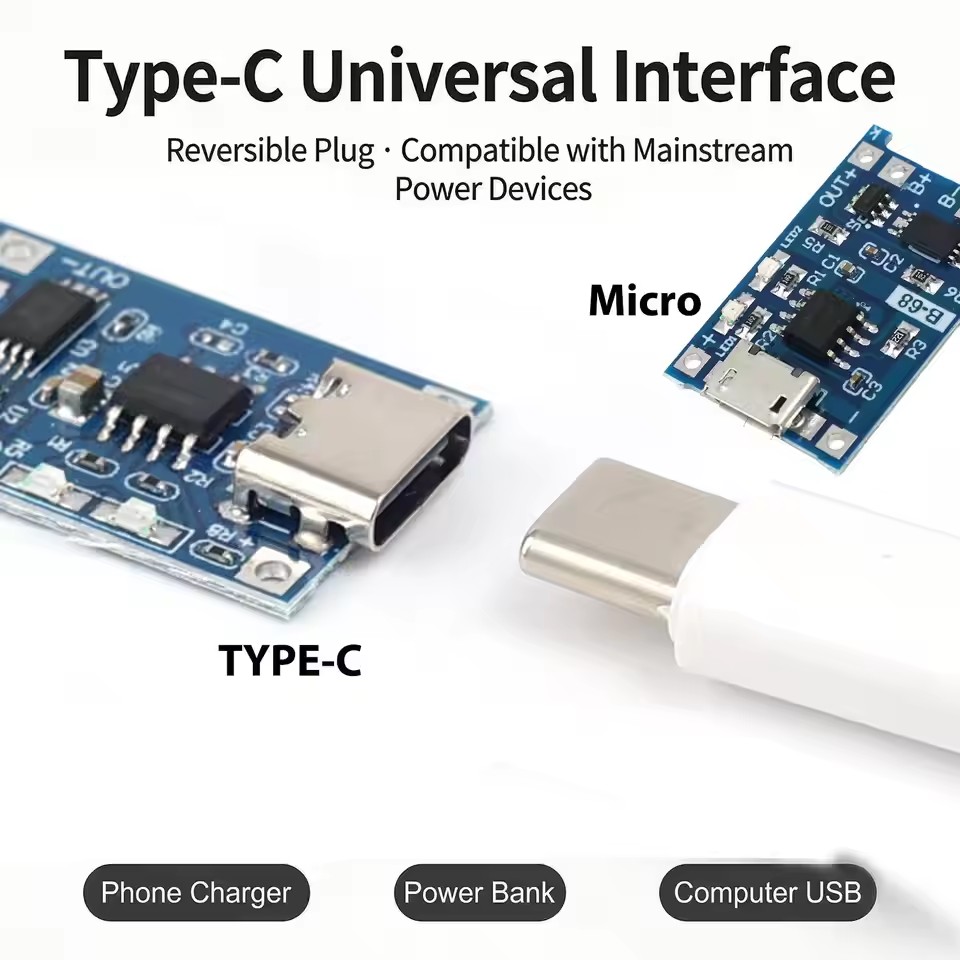 USB Type-C TP4056 Charging Mod - огляд і ціна Tp4056 Module