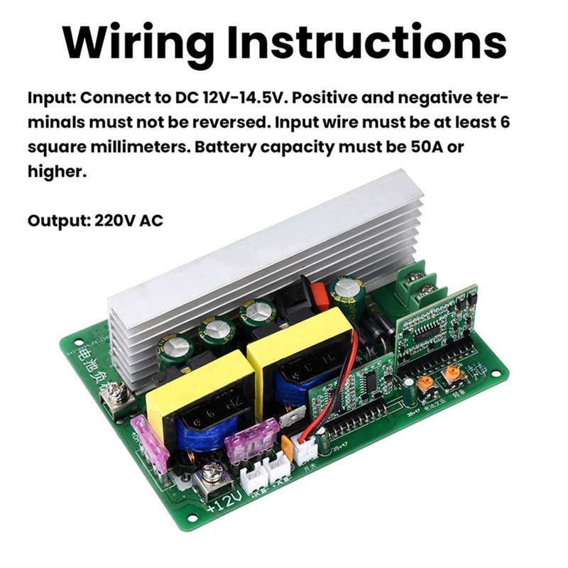 500W Inverter Module DC 12-14. - огляд і ціна Boost Converter