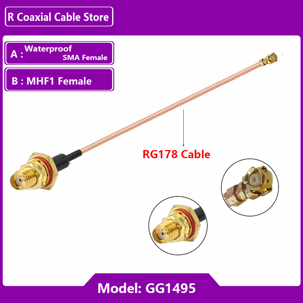 1PC UFL u.FL MHF Female to SMA - огляд і ціна Ipex Connector