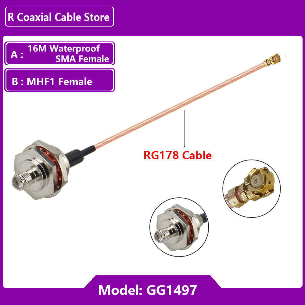 1PC UFL u.FL MHF Female to SMA - огляд і ціна Ipex Connector